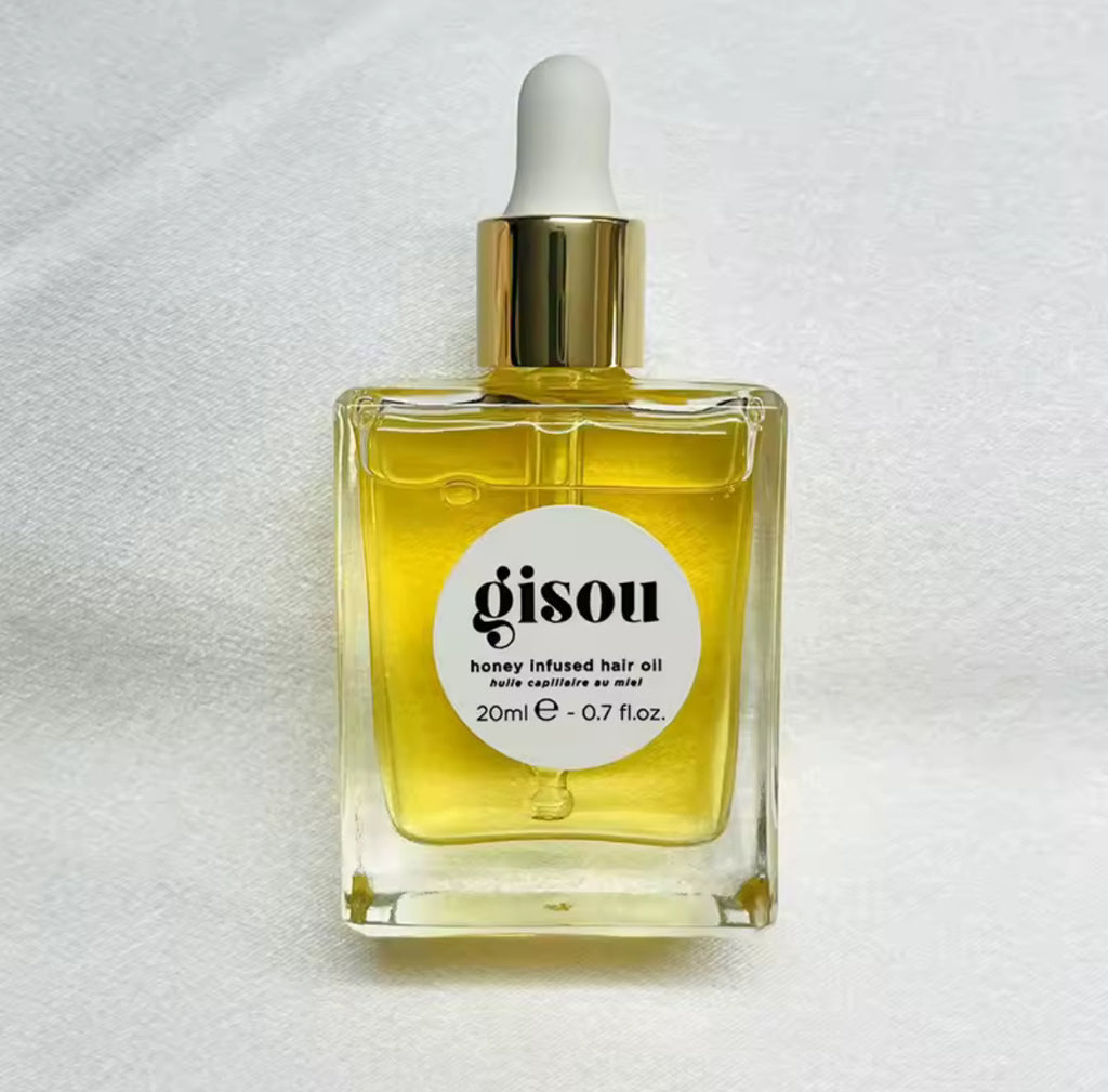 Gisou Honey Infused Hair Oil Improve Dry Hair Care Essential Flexibility Smooth Long Lasting Fragrance Retention Conditioner